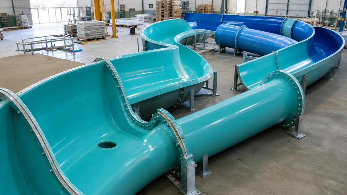 FRP-waterglijbaan RFQ: technische input en checklist