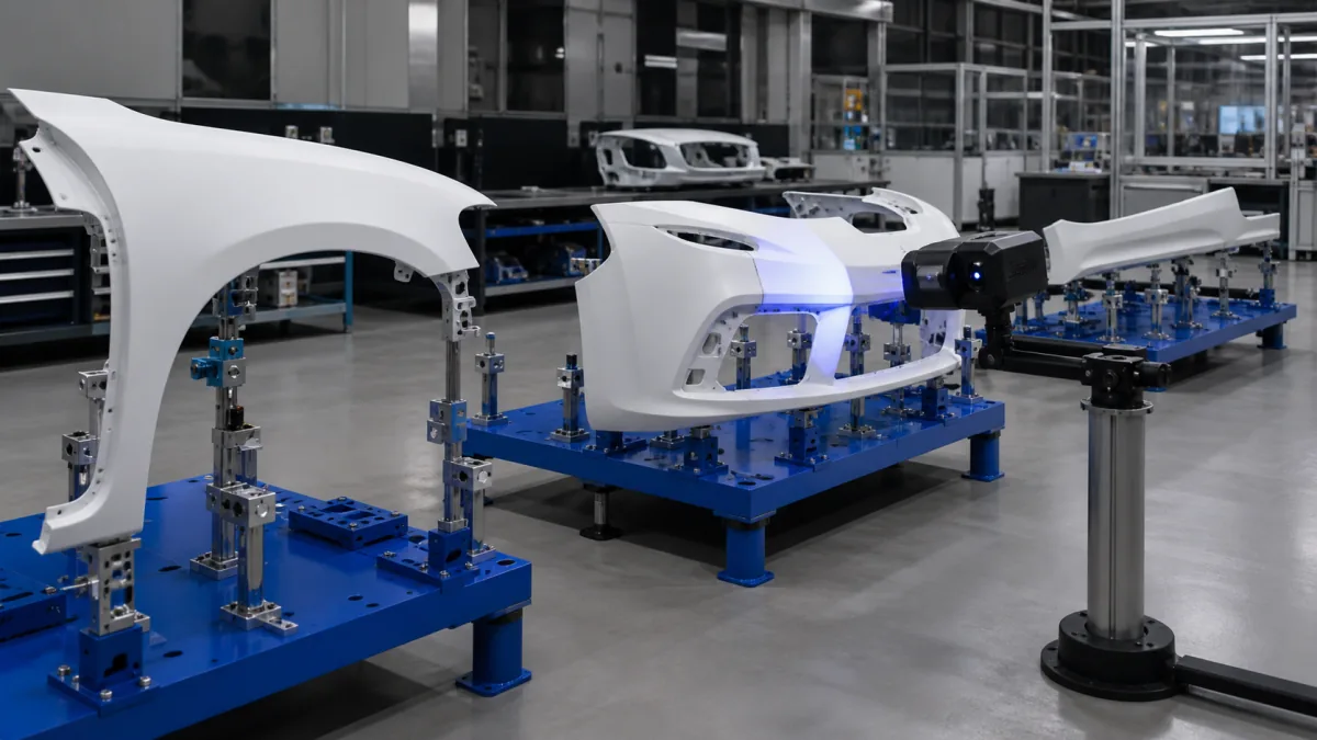 Inkoop van carrosseriepanelen voor kleine autoseries