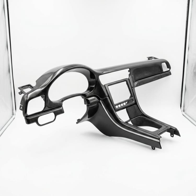 Koolstofvezel automotive afwerking
