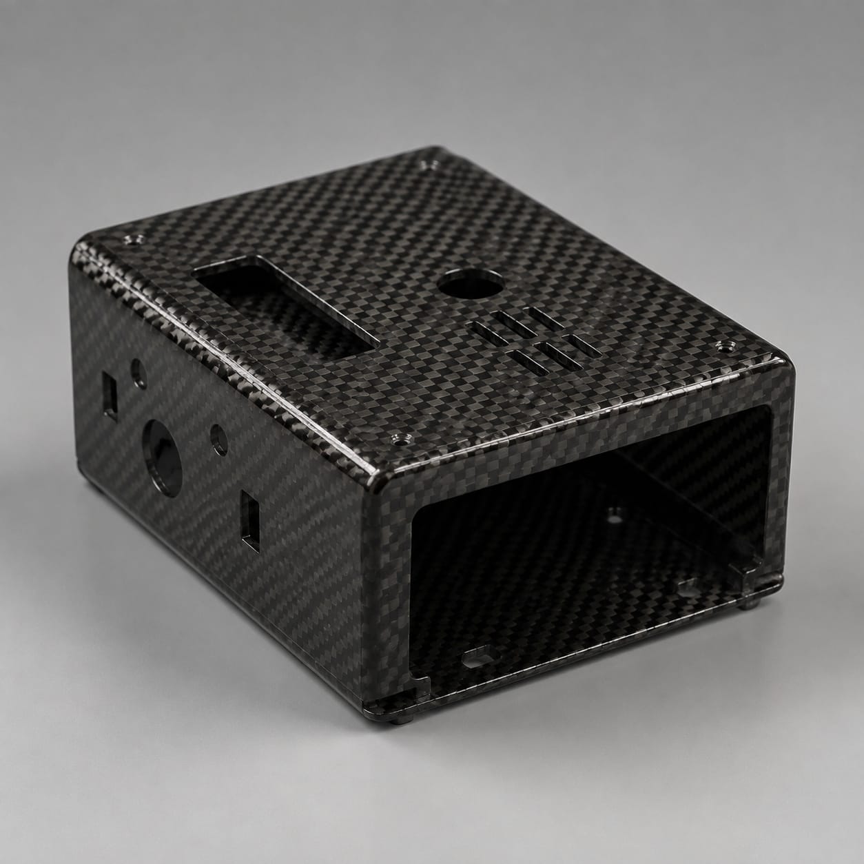 Koolstofvezel elektronica schaal