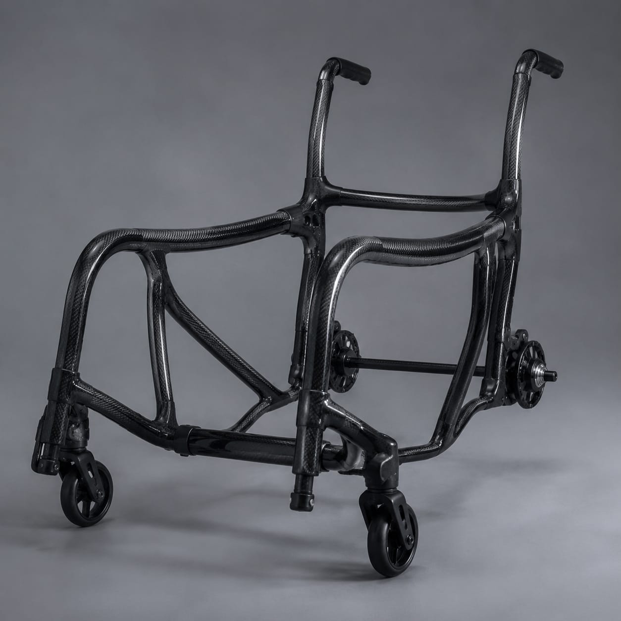 Koolstofvezel rolstoel frame