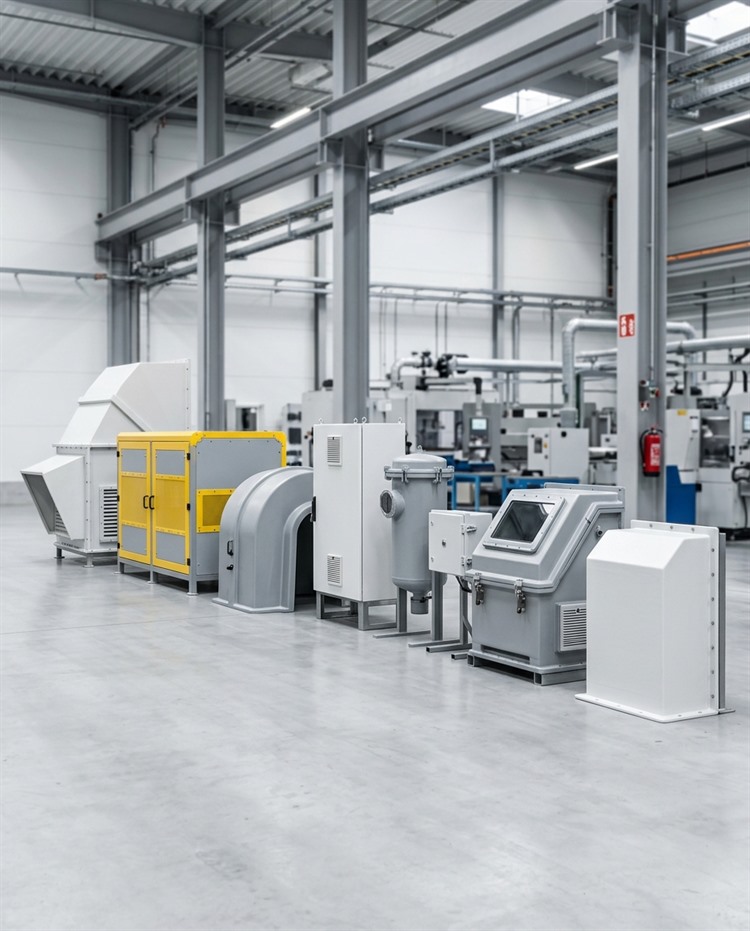 inspectie en industrieel verpakking