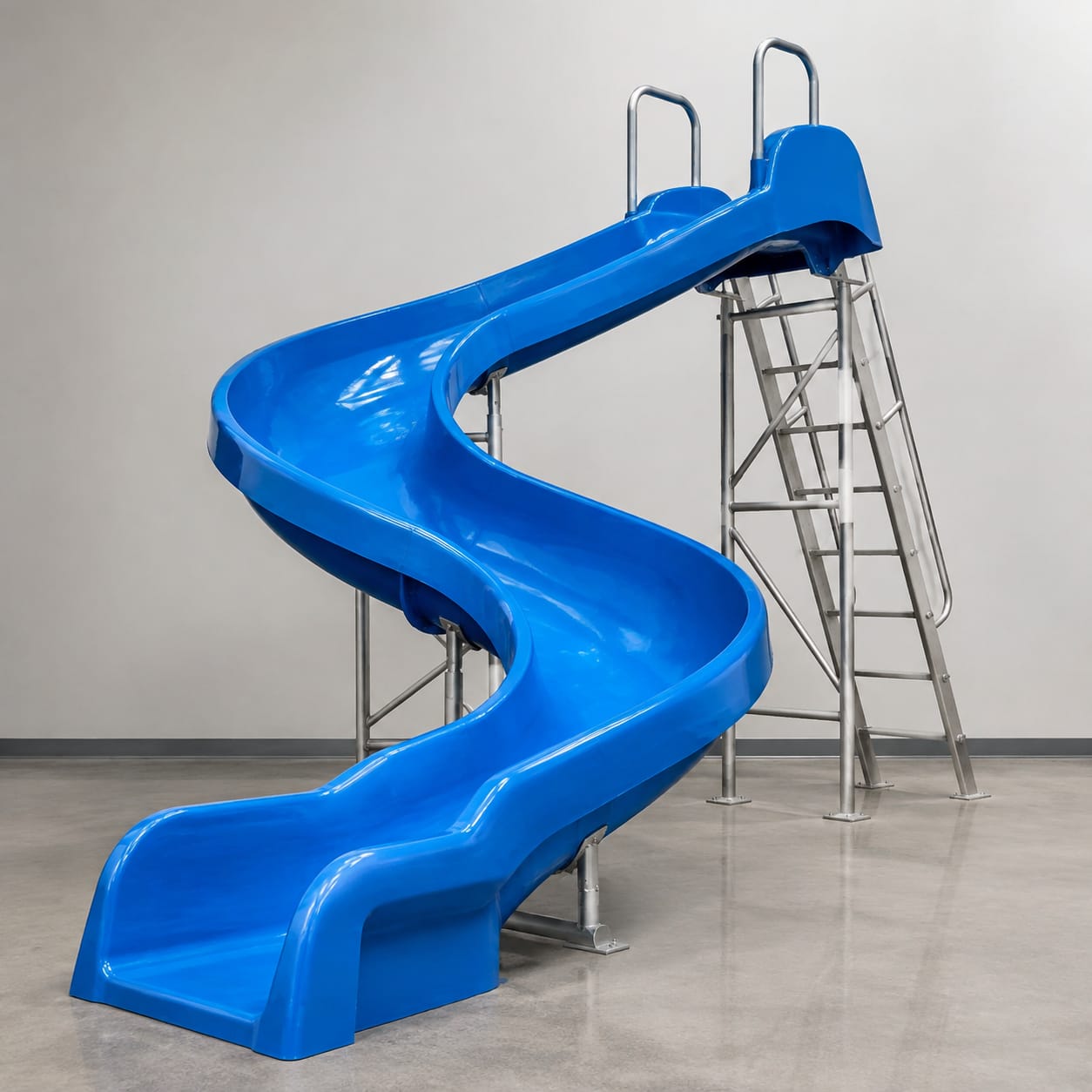 FRP boemerang waterglijbaan
