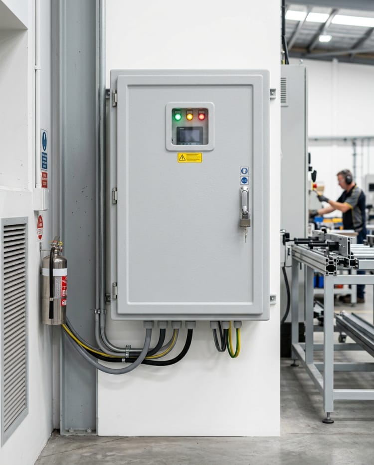 inspectie en industrieel verpakking