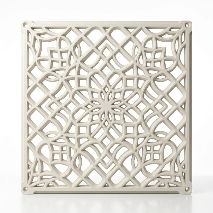 FRP decoratief zonwering paneel