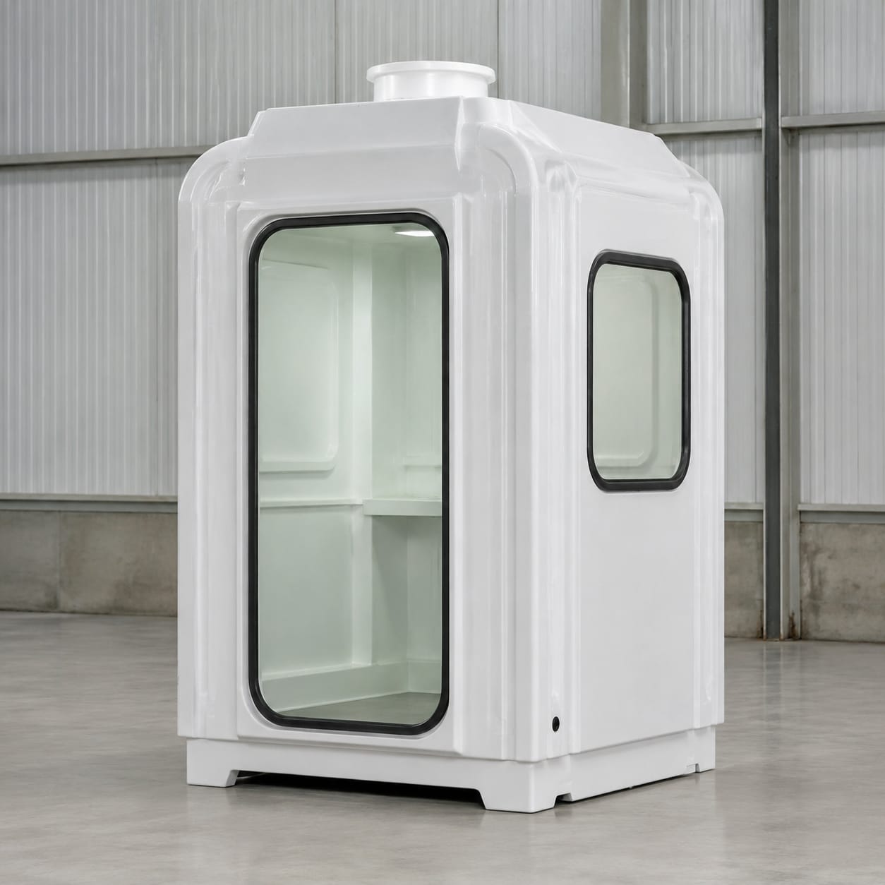 FRP milieu bemonstering cabine