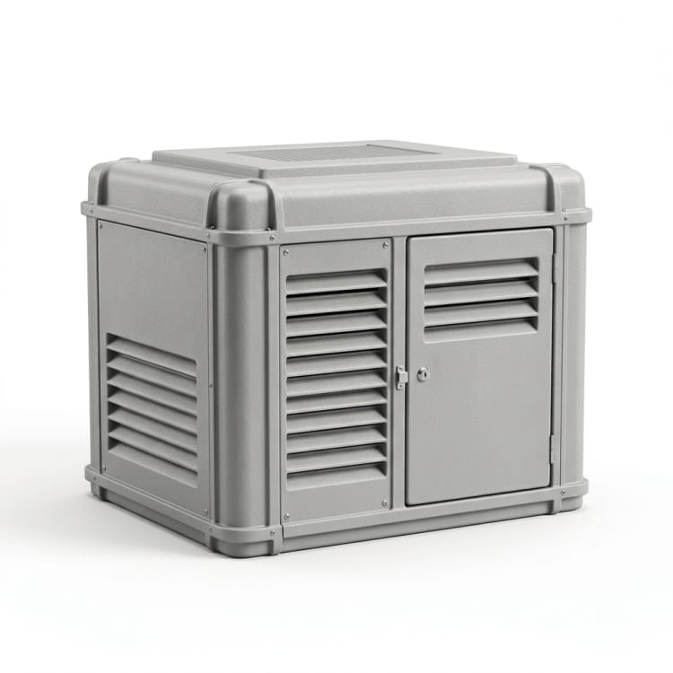 Maatwerk FRP HVAC apparatuur kap oplossingen