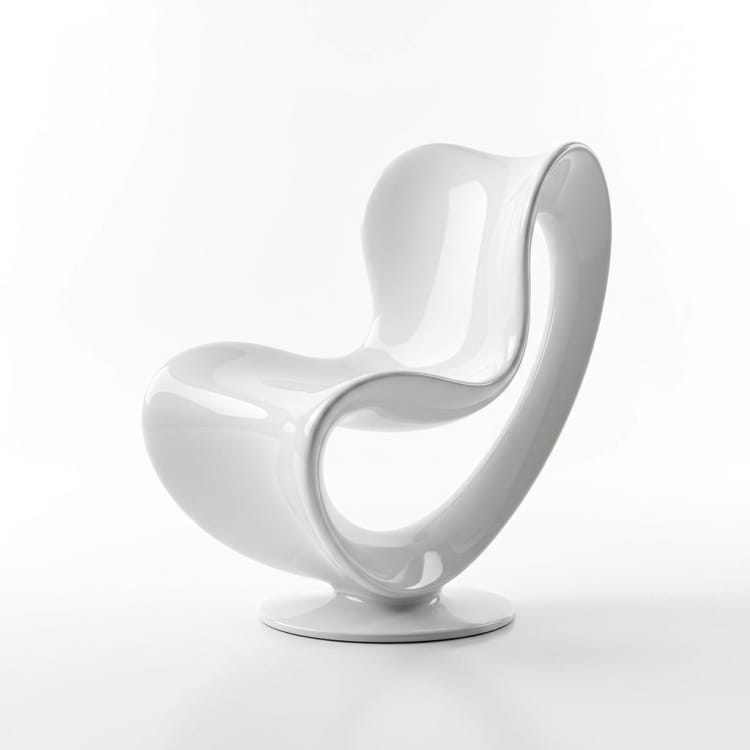 FRP oriëntatiepunt sculptuur stoel