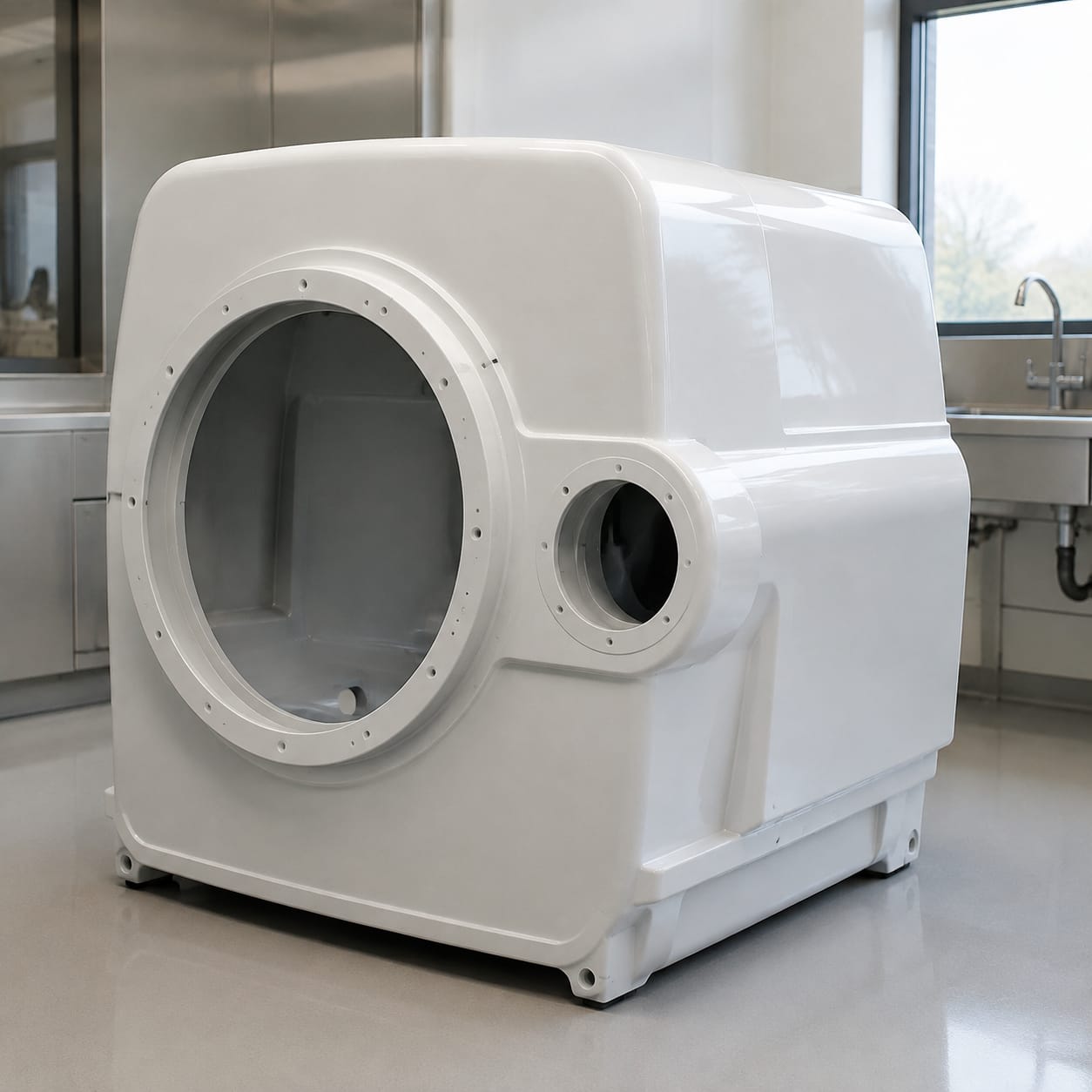 FRP medisch wasmachine behuizing