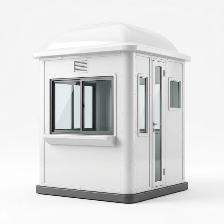 FRP parkeren medewerker cabine