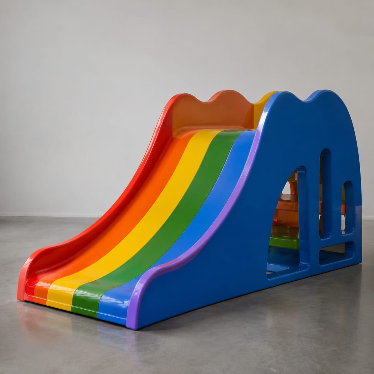 FRP peuter regenboog glijbaan
