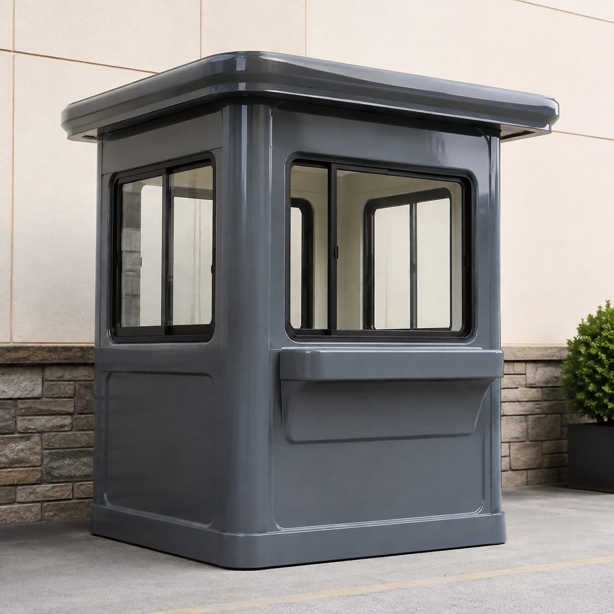 FRP parkeerservice service cabine