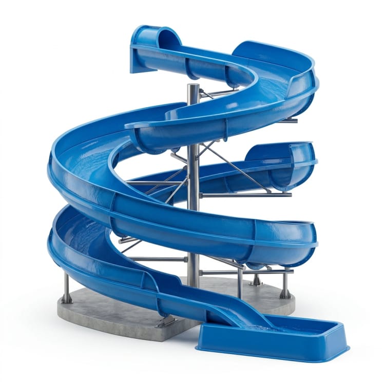 buis waterglijbaan