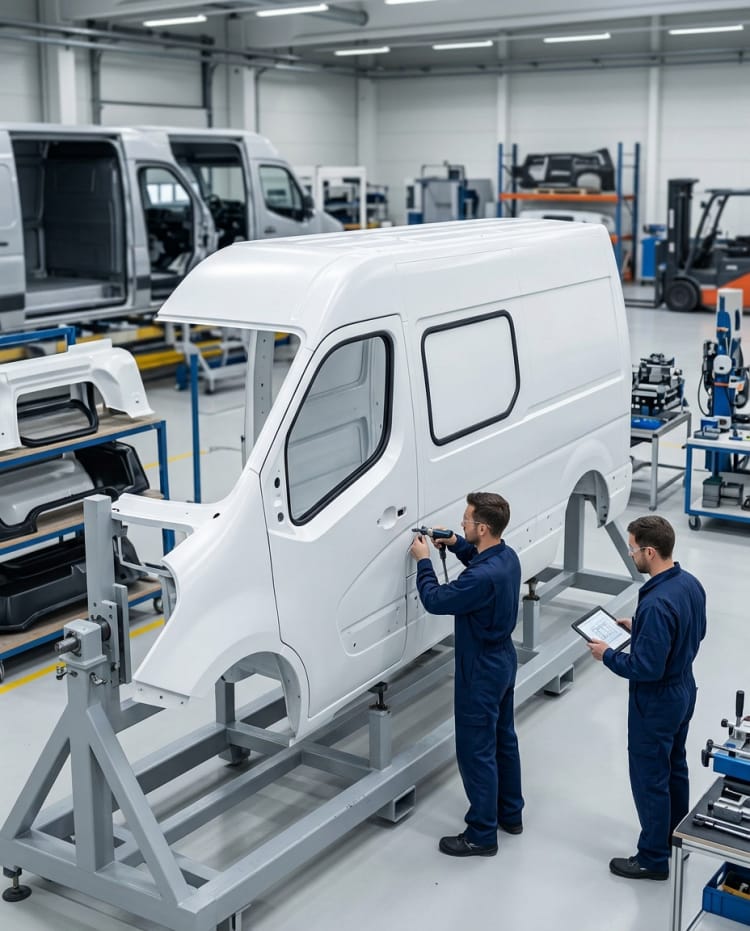 Final Painted FRP Body